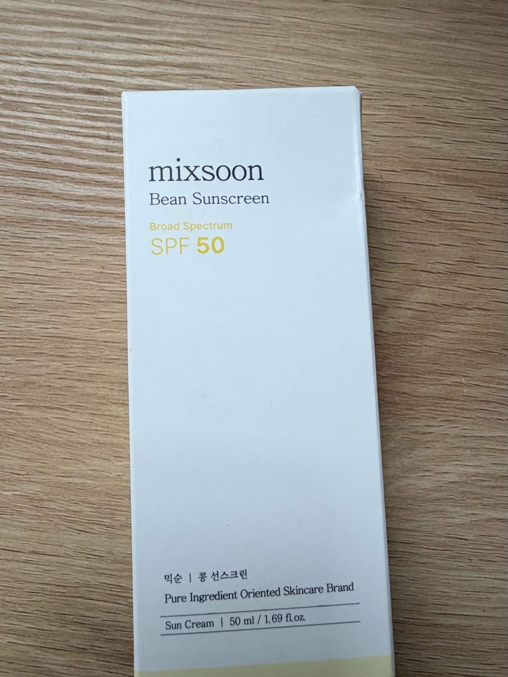 Bean Sunscreen SPF 50 — White Broad Spectrum Sun Cream